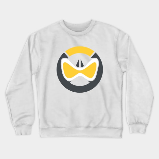 Tracer Overwatch Logo Crewneck Sweatshirt by MotherBoredom